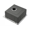 Кухонная мойка Milacio Denia 75 Steel MC.77500 цвет Нержавеющая сталь