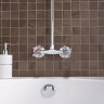 Душевая система Ростовская Мануфактура Сантехники SL80-003-1 Хром на стену