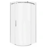 Душевой уголок Good Door Galaxy R-100-C-CH 100x100 профиль Хром стекло прозрачное