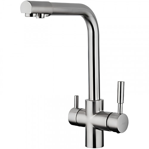 Смеситель для кухни Frap H52 F4352-5 Сатин латунь на столешницу