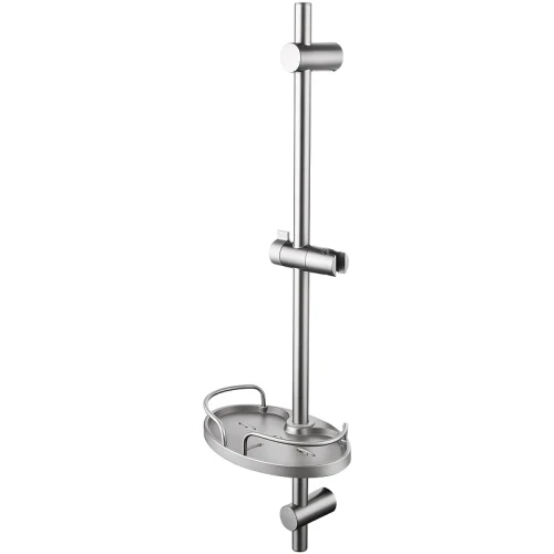 Душевая штанга Lemark LM3775GM Графит нержавеющая сталь на стену