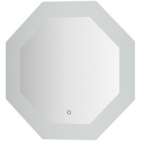 Зеркало Evoform Ledshine 60x60 BY 2603 с подсветкой 19 W - сенсорный выключатель - нейтральный белый свет стекло
