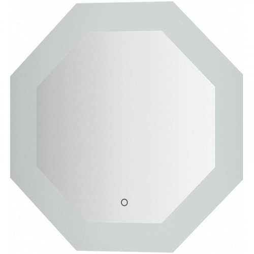 Зеркало Evoform Ledshine 60x60 BY 2603 с подсветкой 19 W - сенсорный выключатель - нейтральный белый свет стекло