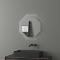 Зеркало Evoform Ledshine 60x60 BY 2603 с подсветкой 19 W - сенсорный выключатель - нейтральный белый свет стекло