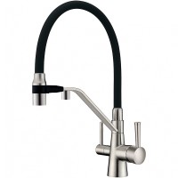 Смеситель для кухни ZorG Sanitary ZR 356 YF-NICKEL