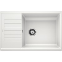 Кухонная мойка Blanco Zia XL 6 S Compact 523277 Белая искусственный камень (литьевой мрамор) встраиваемый