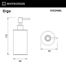 Дозатор для жидкого мыла Whitecross Ergo black ER2246BL цвет Черный матовый