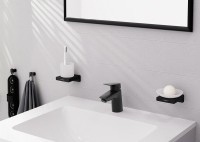 Смеситель для раковины Hansgrohe Logis 71077670 Черный матовый латунь
