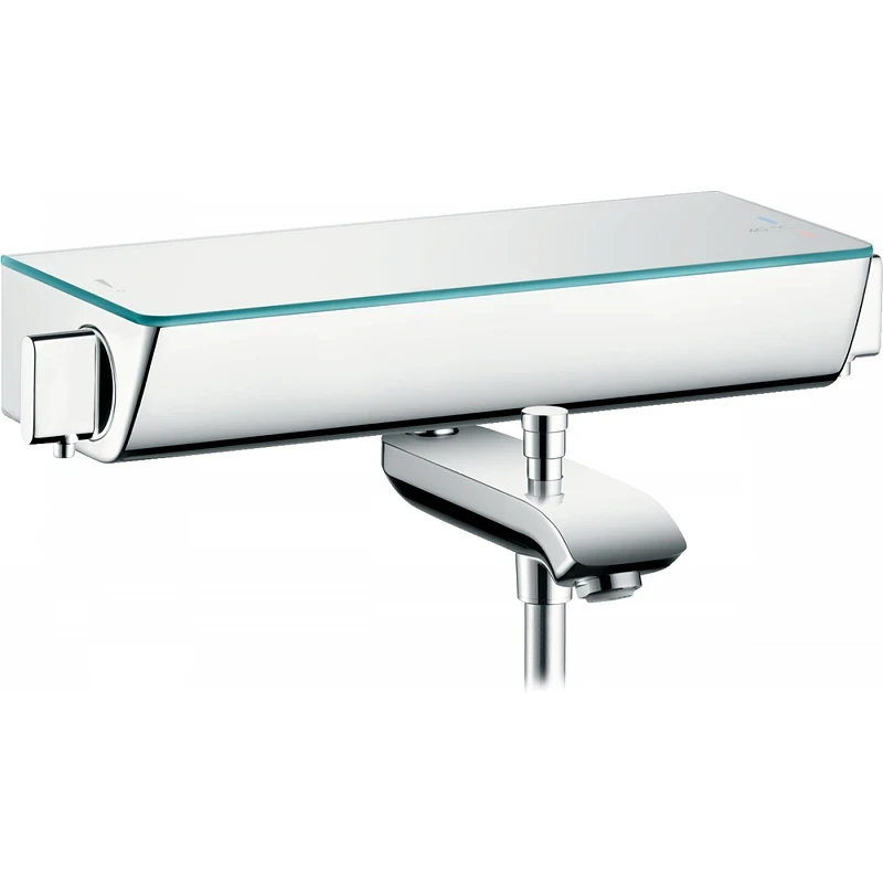 Смеситель для ванны Hansgrohe Ecostat Select 13141000 с термостатом Хром латунь на стену