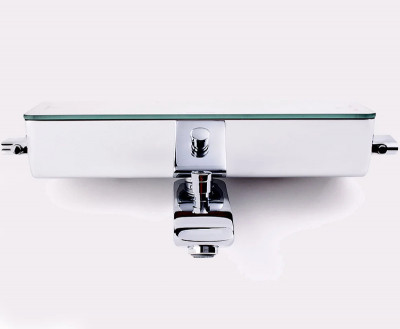 Смеситель для ванны Hansgrohe Ecostat Select 13141000 с термостатом Хром латунь на стену