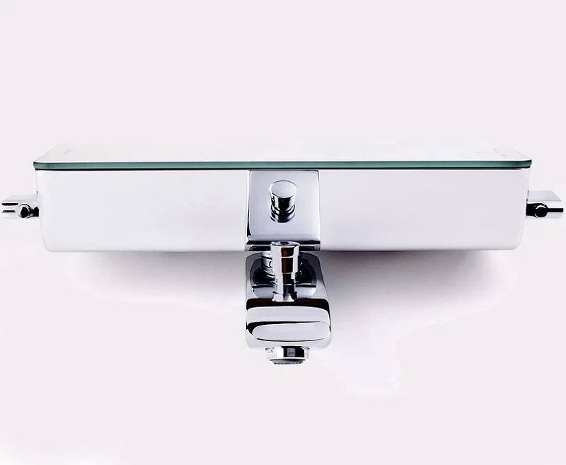 Смеситель для ванны Hansgrohe Ecostat Select 13141000 с термостатом Хром латунь на стену