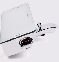 Смеситель для ванны Hansgrohe Ecostat Select 13141000 с термостатом Хром латунь на стену