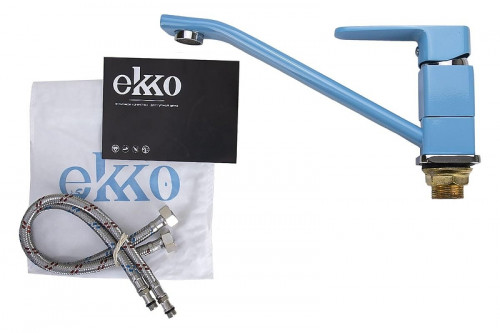 Смеситель для кухни Ekko E49304 цвет Синий