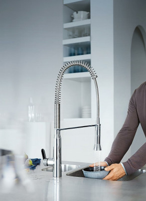 Смеситель для кухни Grohe K7 31379000 Хром латунь