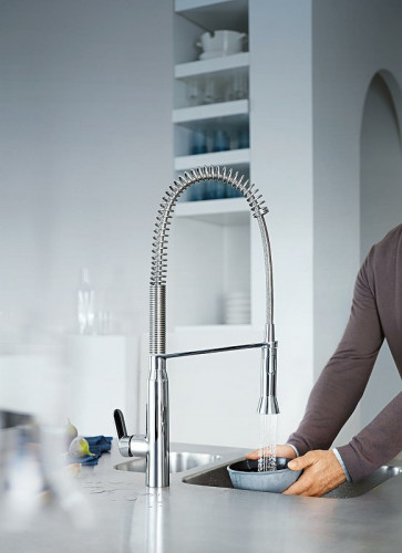 Смеситель для кухни Grohe K7 31379000 Хром латунь