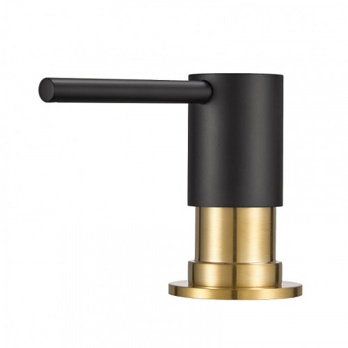 Дозатор для моющего средства Milacio Ultra MCU.934.BGD цвет Золото Черный