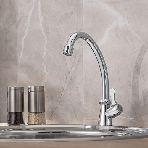 Кран для одного типа воды Ростовская Мануфактура Сантехники SL79-269F-1 Хром