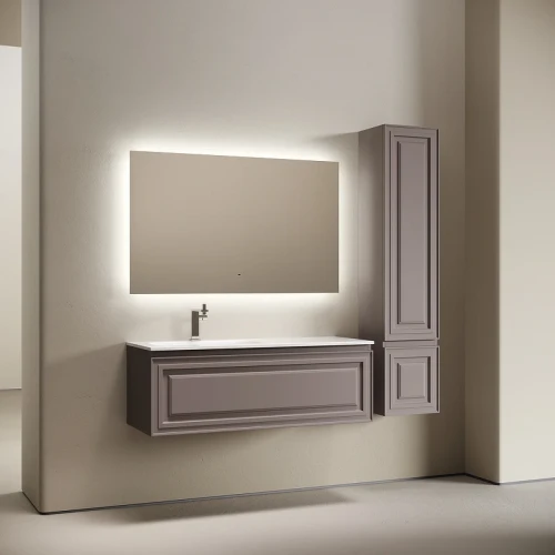 Тумба под раковину Sancos Very 119,5 VR120LSM подвесная цвет Doha Soft