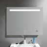 Зеркало Gappo 90 G604-9 с подсветкой с сенсорным выключателем, подогревом и часами стекло