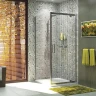 Душевой уголок WasserKRAFT Berkel 80x90 48P28 профиль Хром стекло прозрачное