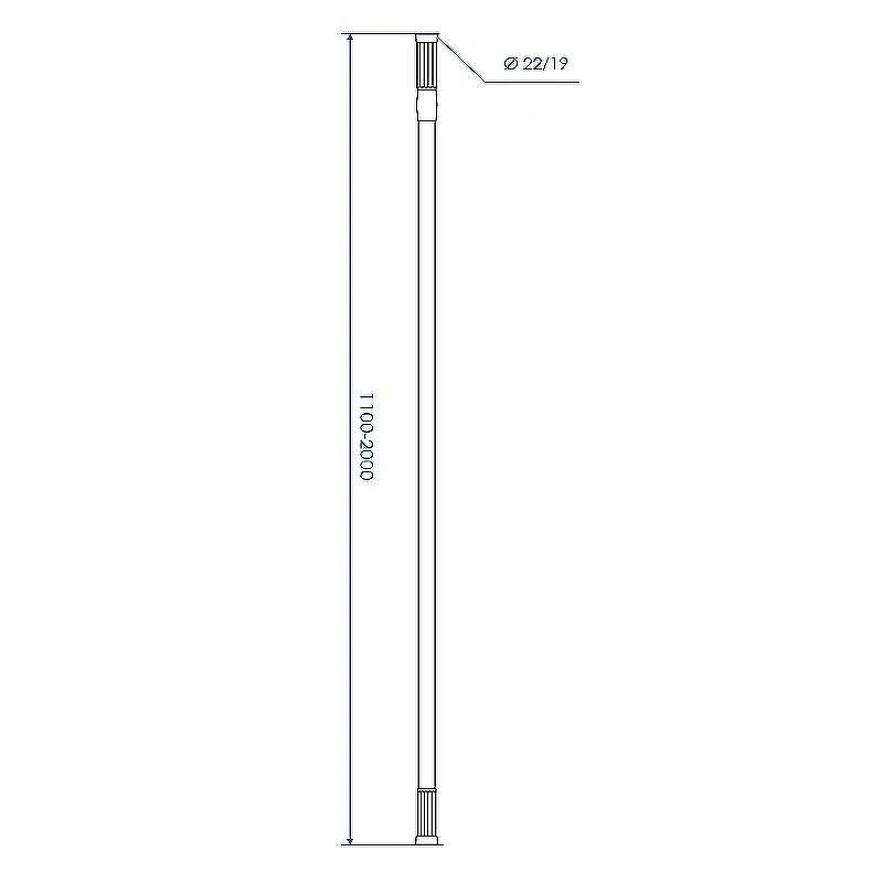 Карниз для ванны Melodia della vita Interlock Mcr-00008 Золото