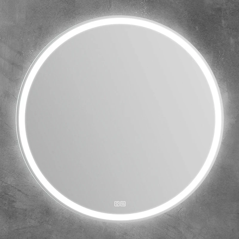 Зеркало BelBagno 100 SPC-RNG-1000-LED-TCH-WARM с подсветкой с подогревом с сенсорным выключателем стекло