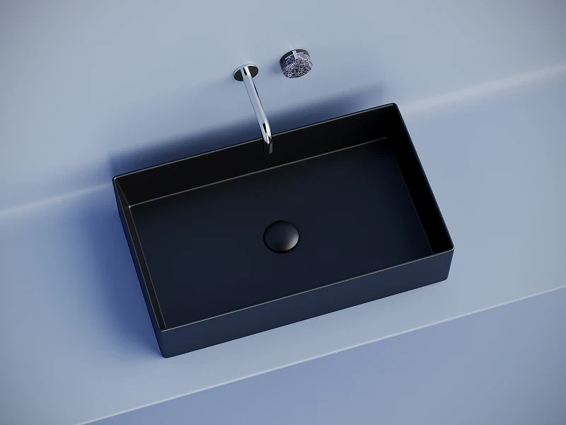 Раковина-чаша Ceramicanova Element 60 CN6070MB Черная матовая фарфор накладная