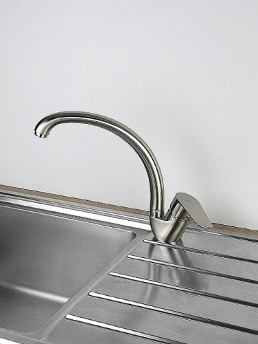 Смеситель для кухни Viko V-4554 Серебро