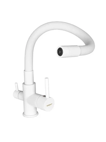 Смеситель для кухни Wisent W4255W-3 цвет Белый
