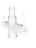 Смеситель для кухни Wisent W4255W-3 цвет Белый