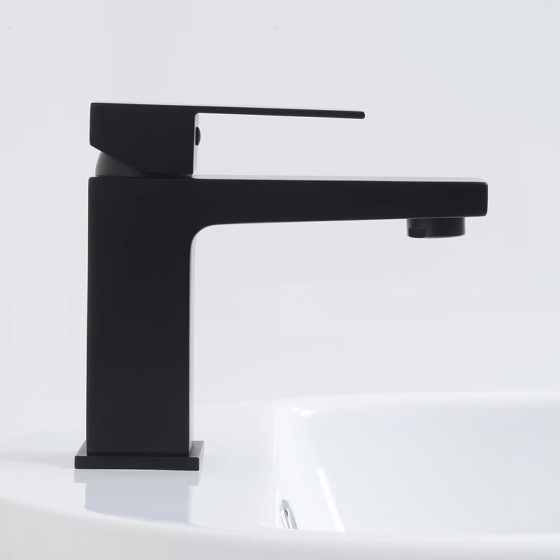 Смеситель для раковины WasserKRAFT Abens 2003 Чёрный матовый латунь