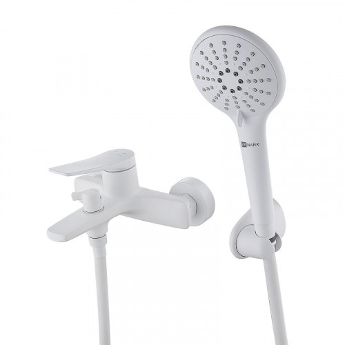 Смеситель для ванны Lemark Bronx LM3714MW цвет Белый матовый