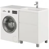 Тумба с раковиной Creto Cafor 110 R 19-W110R Белый глянец МДФ / ЛДСП