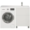Тумба с раковиной Creto Cafor 110 R 19-W110R Белый глянец МДФ / ЛДСП