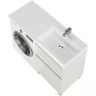 Тумба с раковиной Creto Cafor 110 R 19-W110R Белый глянец МДФ / ЛДСП