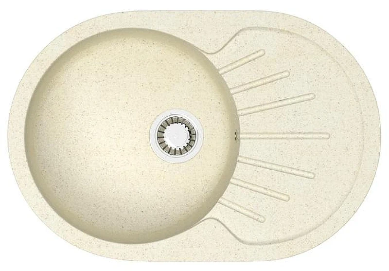 Кухонная мойка Azario Flora 73 CS00079912 цвет Бежевый