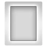 Зеркало Wellsee 7 Rays' Spectrum 80 172201060-172201070 с подсветкой цвет Черный матовый с сенсорным выключателем