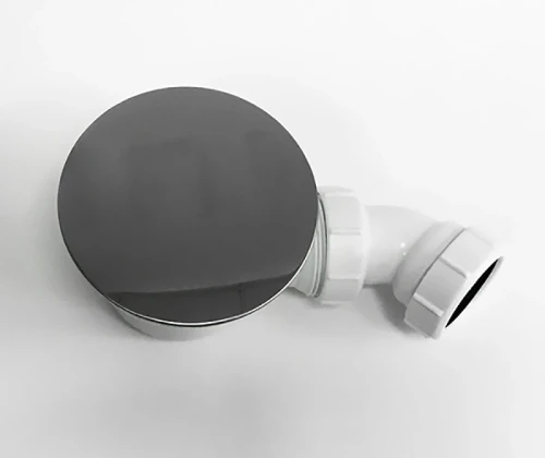 Сифон для душевого поддона WasserKRAFT D210 Хром