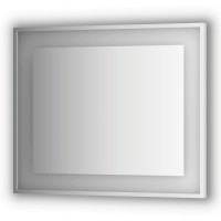 Зеркало Evoform Ledside 75х90 Сталь стекло