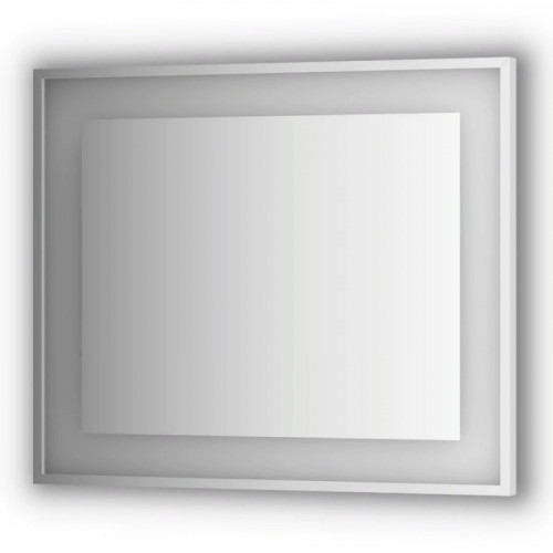 Зеркало Evoform Ledside 75х90 Сталь стекло