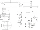 Комплект смесителей Paffoni Light KITZLIG011CR071 Хром латунь