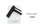 Смеситель для раковины Frap H67-6 F1067-6 Черный матовый