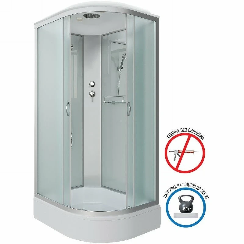 Душевая кабина Niagara Classic 130х90 L NG-33394-14L без гидромассажа