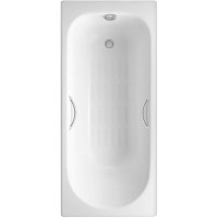 Чугунная ванна Delice Grace 170x70 DLR230643R-AS с отверстиями под ручки с антискользящим покрытием
