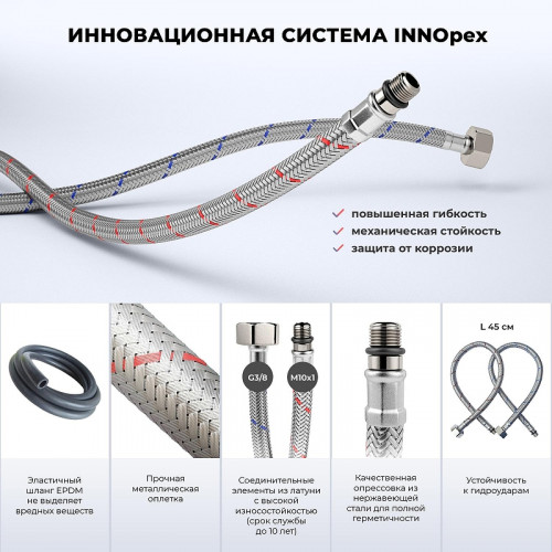 Смеситель для раковины Wellsee ICON! for life 182302000 цвет Черный матовый