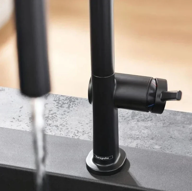 Смеситель для кухни Hansgrohe Talis M54 72806670 Черный матовый