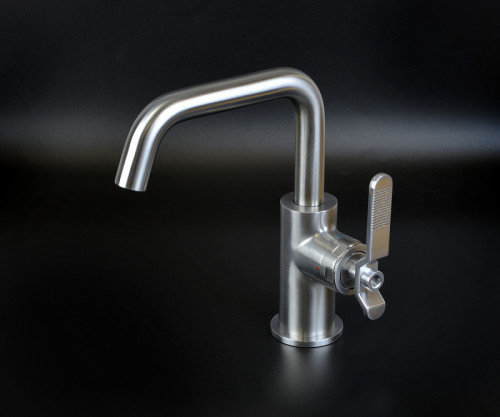 Смеситель для раковины Bronze de Luxe 1760'S 1178CC Хром матовый латунь