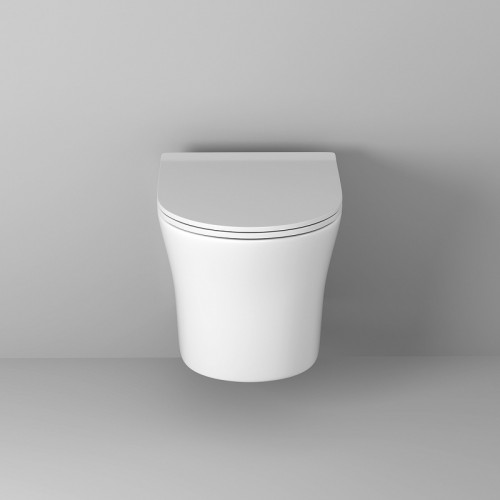 Унитаз Grossman Style GR-4475S подвесной Белый глянец с сиденьем Микролифт фаянс подвесной