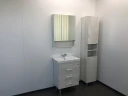 Тумба с раковиной Comforty Никосия 60Н 00004142203 Дуб белый МДФ / ЛДСП