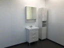 Тумба с раковиной Comforty Никосия 60Н 00004142203 Дуб белый МДФ / ЛДСП